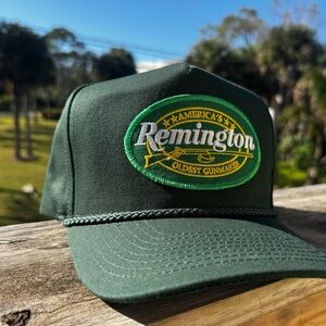 Handcrafted Remington Green Trucker Hat